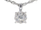 Pendentif Pendentif en or blanc 14 carats avec diamant 58 Facettes 2156