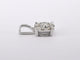 Pendentif Pendentif en or blanc 14 carats avec diamant 58 Facettes 2156