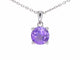 Pendentif Pendentif en or blanc avec améthyste 58 Facettes 2193