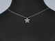 Pendentif Pendentif en or blanc 14 carats avec diamant 0,40 ct 58 Facettes 2218