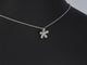Pendentif Pendentif en or blanc 14 carats avec diamant 0,40 ct 58 Facettes 2218