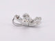 Pendentif Pendentif en or blanc 14 carats avec diamant 0,40 ct 58 Facettes 2218