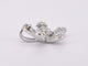 Pendentif Pendentif en or blanc 14 carats avec diamant 0,40 ct 58 Facettes 2218