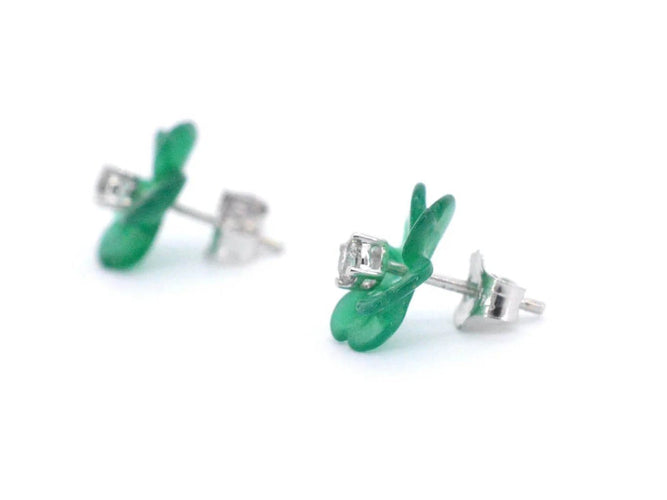 Boucles d'oreilles Boucles d’oreilles en or blanc 14 carats avec diamants 0,18 ct 58 Facettes 2258