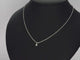 Collier Collier en or blanc 14 carats avec diamant 0,05 ct 58 Facettes 2352