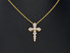 Pendentif Pendentif en or jaune 14 carats avec diamant 58 Facettes 2337