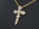 Pendentif Pendentif en or jaune 14 carats avec diamant 58 Facettes 2337