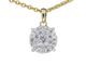 Pendentif Pendentif en or jaune et diamant taille brillant 58 Facettes 2081