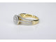 Bague 54 Bague entourage en or jaune 14 carats avec diamants 58 Facettes 2107
