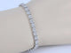 Bracelet Bracelet tennis en or blanc 18 carats avec diamants 58 Facettes 2036