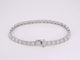 Bracelet Bracelet tennis en or blanc 18 carats avec diamants 58 Facettes 2036