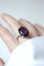 Bague 62 Art Déco - Bague améthyste ovale et diamants en or blanc et platine 58 Facettes