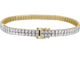 Bracelet Bracelet tennis en or 14 carats à diamants 1,50 ct 58 Facettes 2148