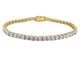 Bracelet Bracelet tennis en or 14 carats serti de diamants 1,20 ct 58 Facettes 2149