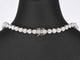 Collier Collier en or blanc 18 carats serti de diamants 15 ct 58 Facettes 2187
