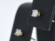 Boucles d'oreilles Boucles d'oreilles en or jaune 14 carats serties de diamants 58 Facettes 2271