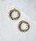 Boucles d'oreilles Fred - Boucles d'oreilles Pattes de Panthère en or jaune et émail noir 58 Facettes