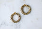 Boucles d'oreilles Fred - Boucles d'oreilles Pattes de Panthère en or jaune et émail noir 58 Facettes