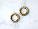 Boucles d'oreilles Fred - Boucles d'oreilles Pattes de Panthère en or jaune et émail noir 58 Facettes