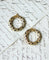 Boucles d'oreilles Fred - Boucles d'oreilles Pattes de Panthère en or jaune et émail noir 58 Facettes