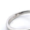 Bague 55 Bague en or blanc 18 carats avec diamants 58 Facettes
