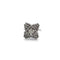 Bague 55 Bague en or blanc 18 carats avec diamants 58 Facettes