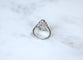Bague Art Déco - Bague marquise en platine diamants 58 Facettes