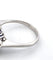 Bague 56 Bague en or blanc 18 carats avec saphir birman et diamants 58 Facettes