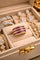 Bague 55 Bague vintage multibande en or jaune 750 avec rubis et diamants 58 Facettes 50358