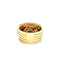 Bague 55 Bague en or jaune 18 carats avec diamants et rubis 58 Facettes 50398