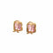 Boucles d'oreilles Boucles d'oreilles puces en or jaune 750 avec diamants 58 Facettes 50503