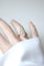 Bague 52 Bague marquise - Bague diamants en or jaune 58 Facettes