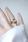 Bague 50 Bague Tourbillon - Bague en or rose et platine diamants 58 Facettes