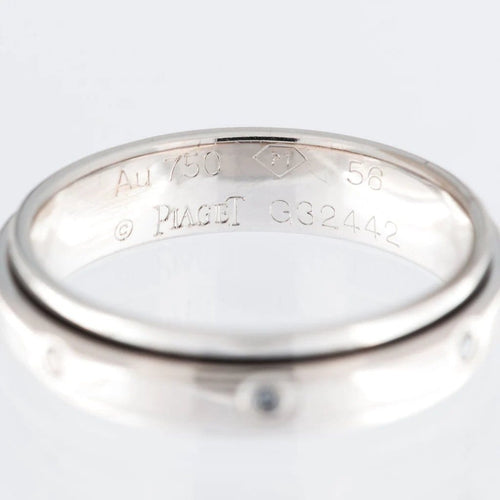 Bague Piaget Possession - Bague en or blanc 18 carats et diamant 0,20 ct 58 Facettes