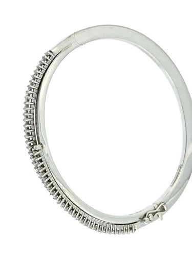 Bracelet Sinico - Bracelet en or blanc 18 carats et diamants 58 Facettes