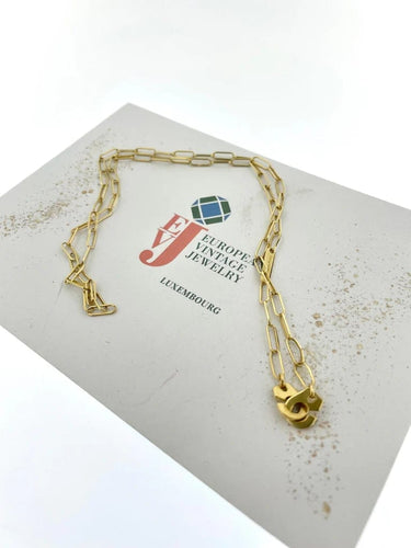 Collier Adriano Chimento - Collier à maillons en or jaune 18 carats 58 Facettes