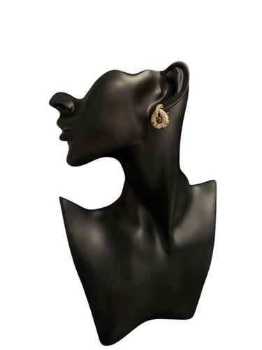 Boucles d'oreilles Boucles d'oreilles en or jaune 18 carats avec diamants 2,50 ct 58 Facettes