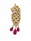 Pendentif Pendentif panthère en or rose 18 carats avec diamants, onyx et rubis 58 Facettes