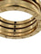 Bague 57 Bulgari B.Zero1 - Bague 2 rangs en or rose 18 carats 58 Facettes