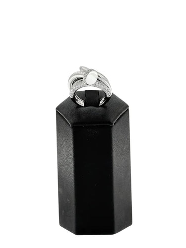 Bague 55 Vendome Ligne Vendôme - Bague en or blanc 18 carats et diamants 58 Facettes