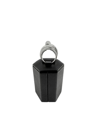 Bague 55 Vendome Ligne Vendôme - Bague en or blanc 18 carats et diamants 58 Facettes