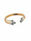 Bracelet Bracelet manchette en or rose et or blanc 18 carats, diamants 58 Facettes