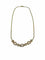 Collier Collier vintage italien en or jaune et blanc 18 carats avec diamants 58 Facettes