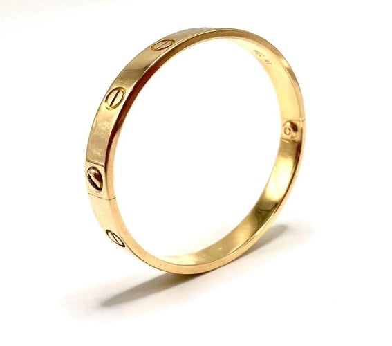 Bracelet Cartier Love - Bracelet classique en or 18k taille 16 58 Facettes