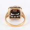 Bague 54 Bague rétro en or jaune 18 ct, perle et diamants 58 Facettes 1
