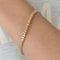 Bracelet Bracelet rivière en or jaune 18 ct et diamants 58 Facettes 1