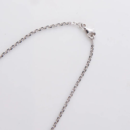 Collier Collier pendentif cœurs entrelacés en or blanc 18 ct et diamants 58 Facettes 1