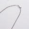 Collier Collier pendentif cœurs entrelacés en or blanc 18 ct et diamants 58 Facettes 1