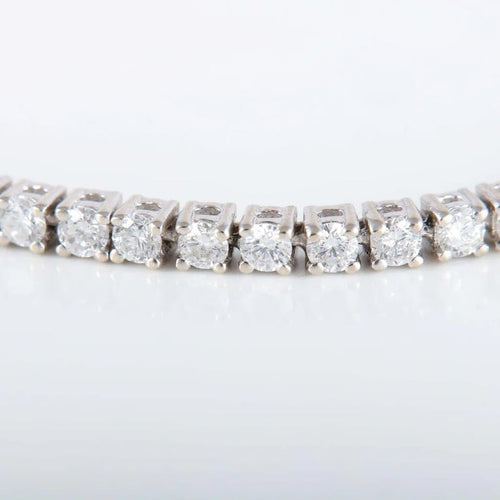 Bracelet Bracelet rivière en or blanc 750 et diamants env. 4 ct 58 Facettes 220407