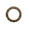 Bague 52 Alliance tour complet 15 diamants 3,75 ct en or jaune 18K 58 Facettes 250147